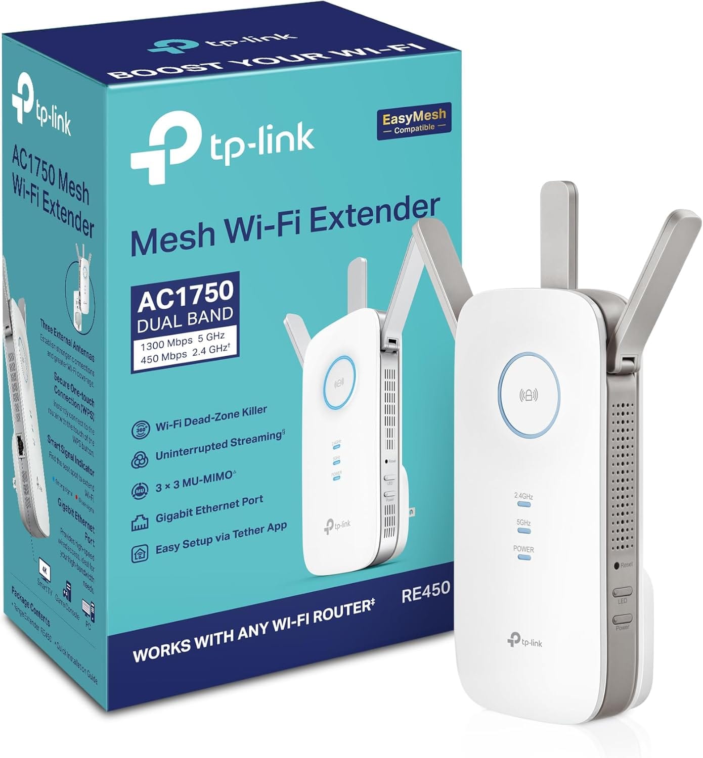 TP-Link RE450 WiFi-förstärkare